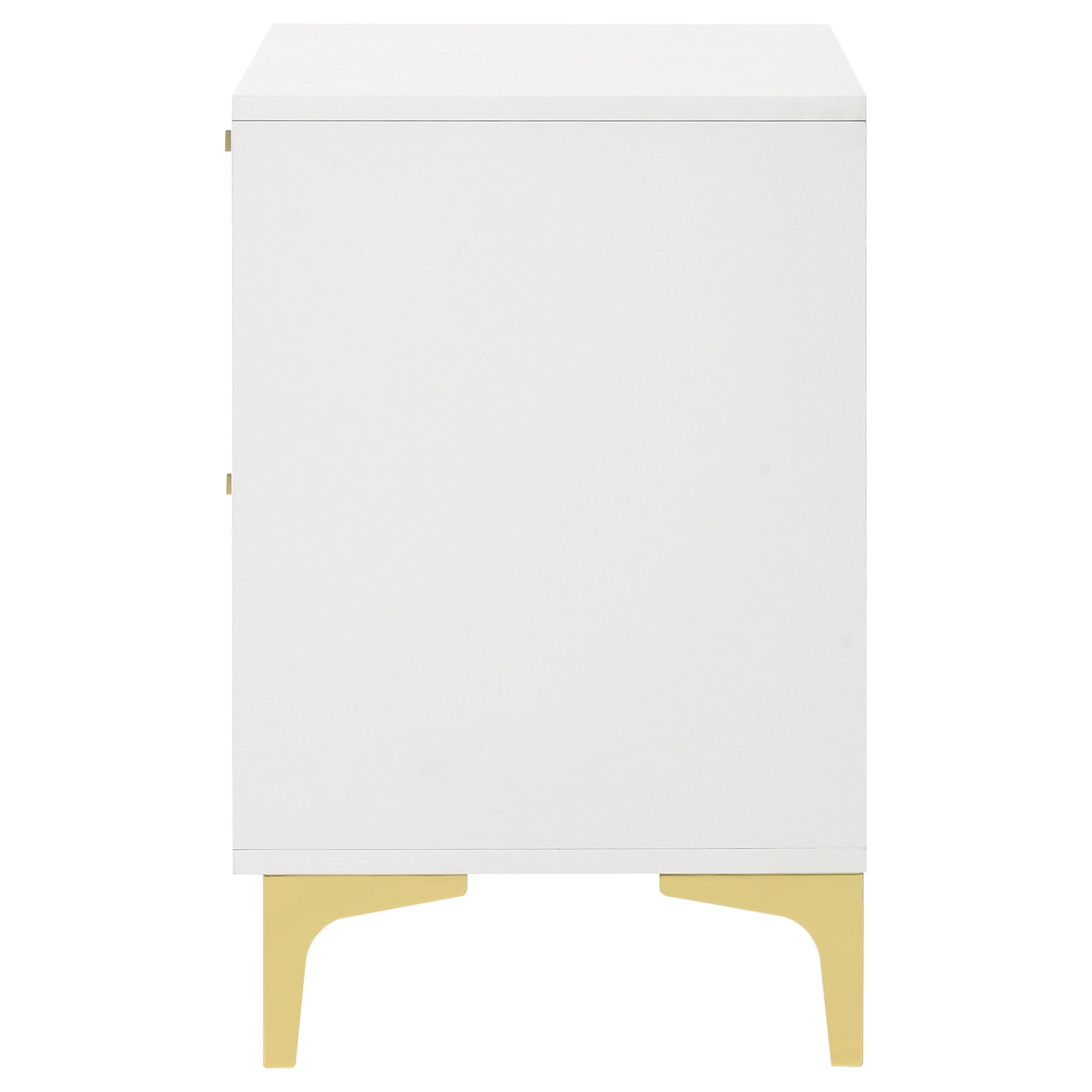 Kendall 2-drawer Nightstand Black