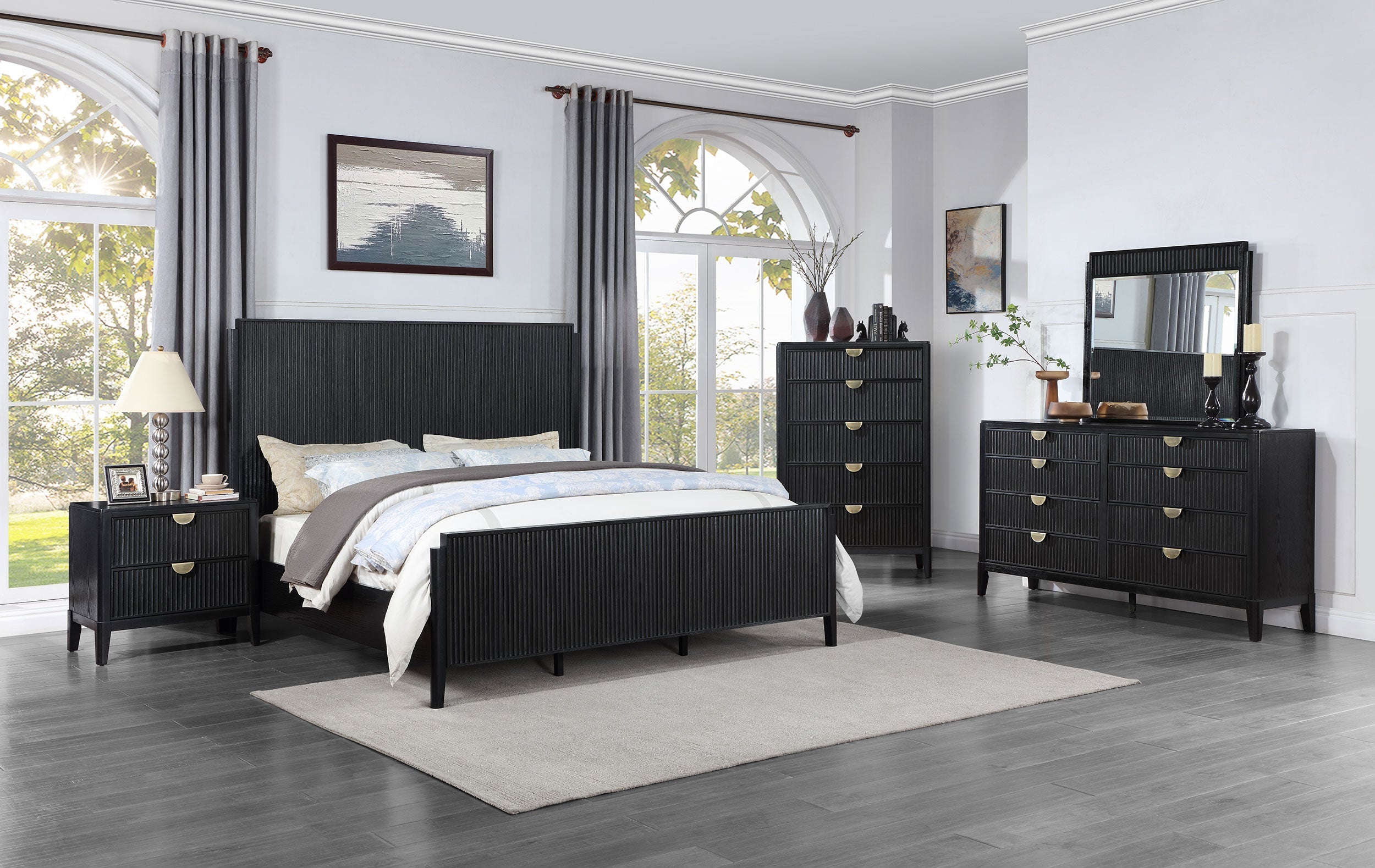 Brookmead California King Bedroom Set Black