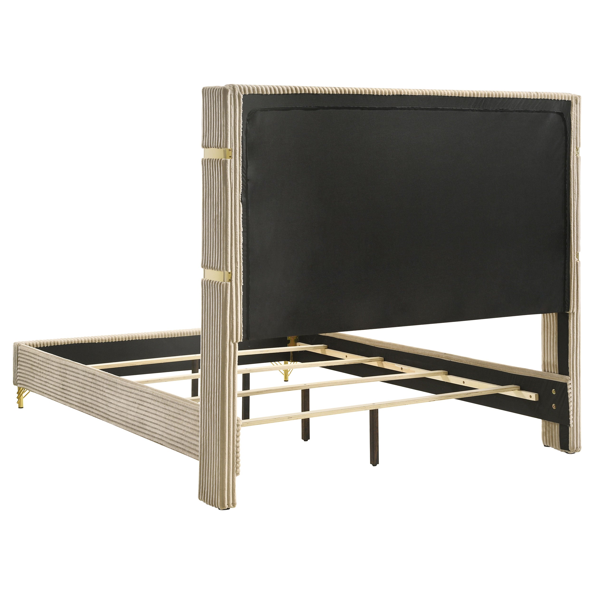 Lucia Bedroom Set Beige and White