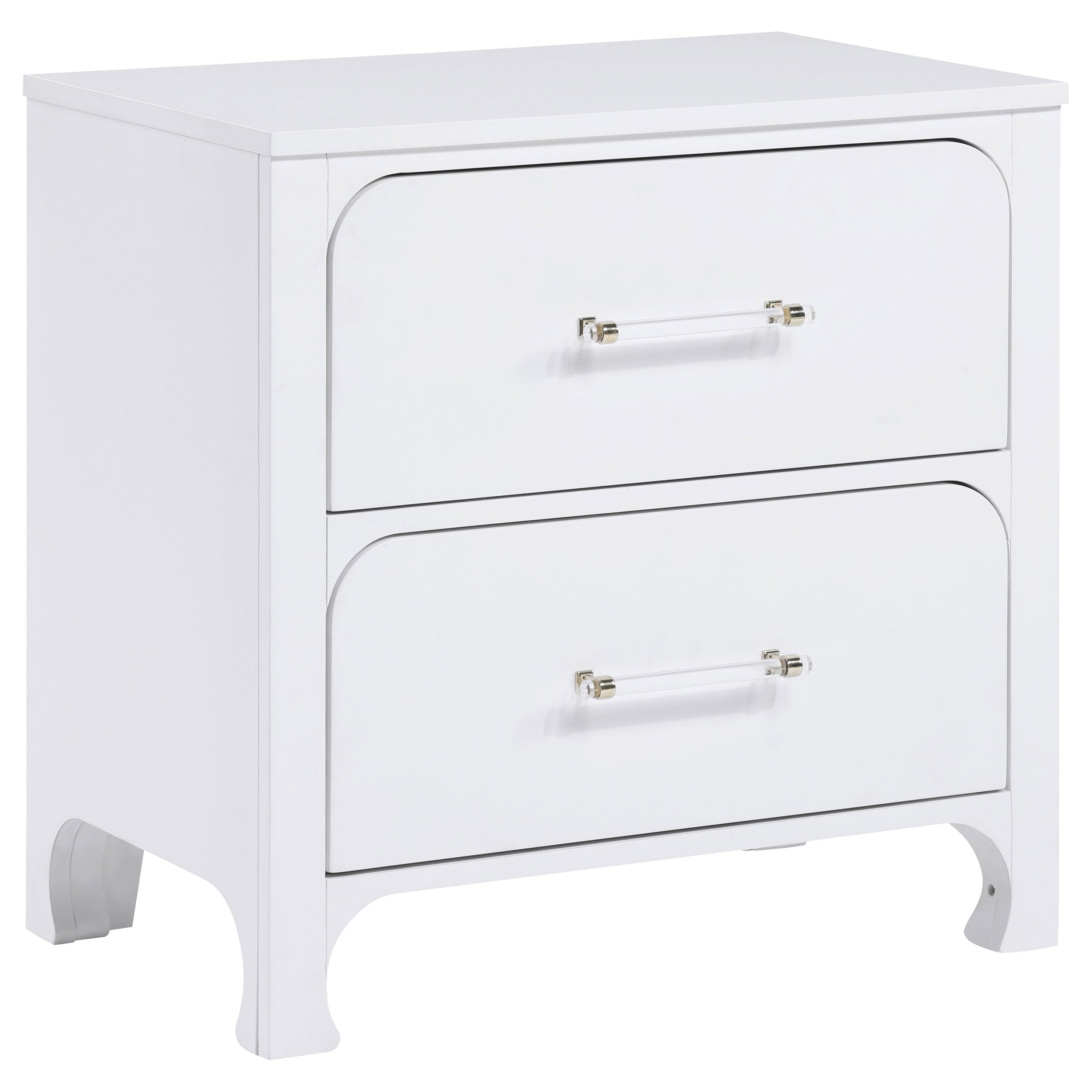 Anastasia Bedroom Set Pearl White