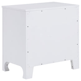 Anastasia Bedroom Set Pearl White