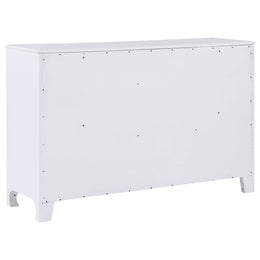 Anastasia Bedroom Set Pearl White