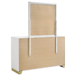 Caraway 6-drawer Dresser Black