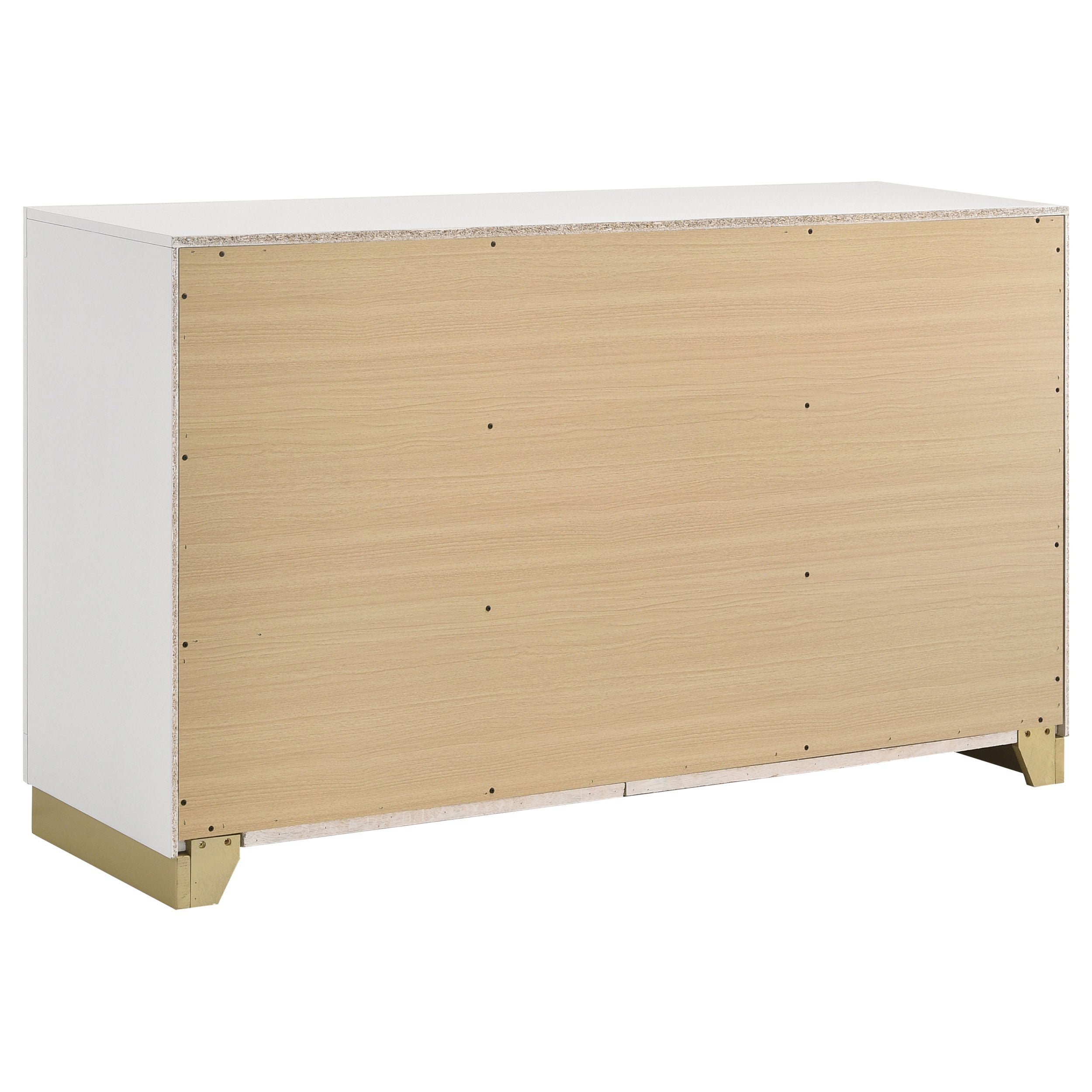 Caraway 6-drawer Dresser Black