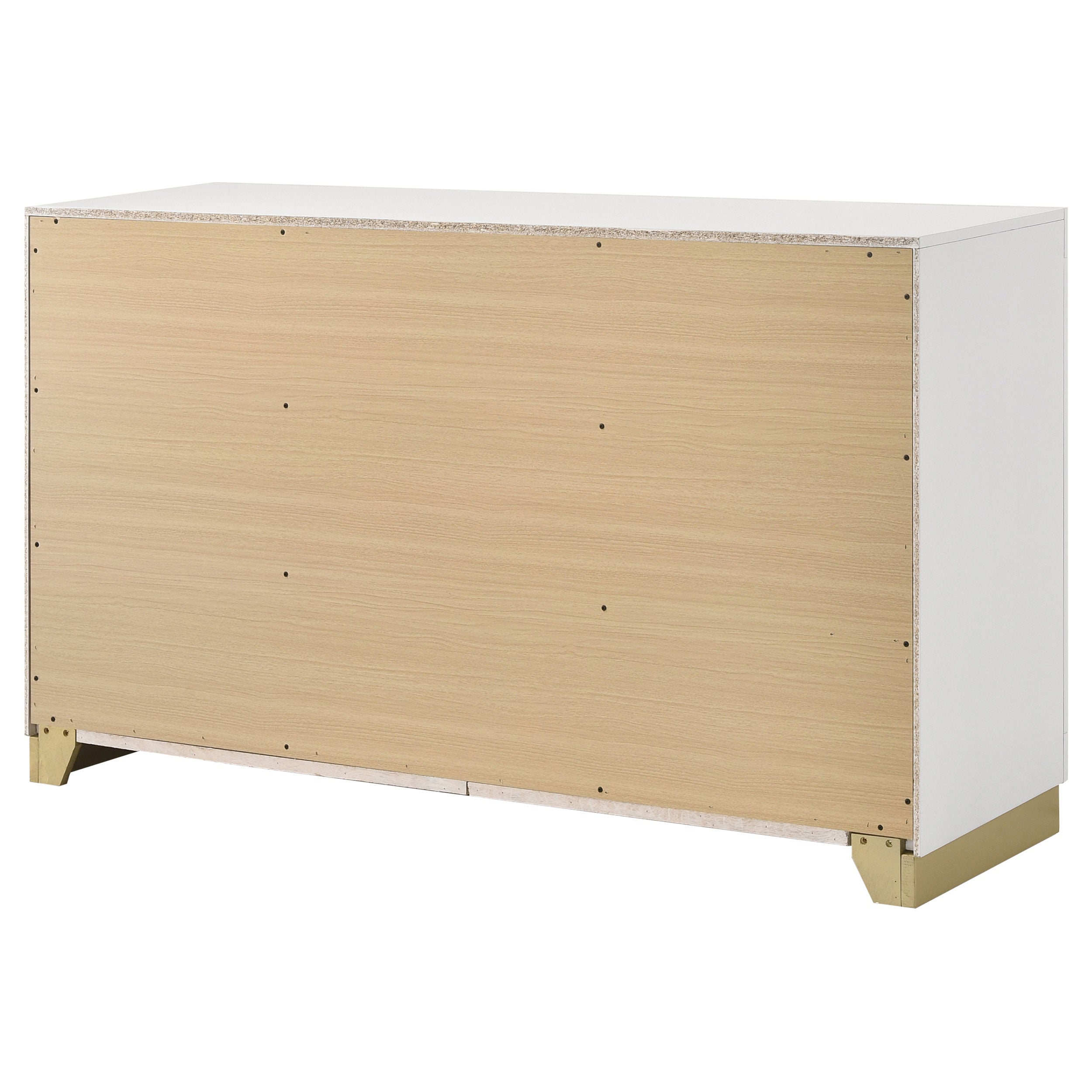 Caraway 6-drawer Dresser Black