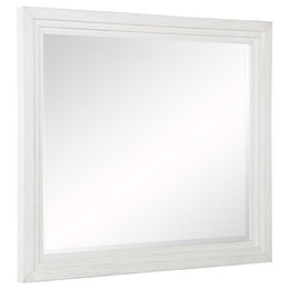 Marielle Dresser Mirror Distressed White
