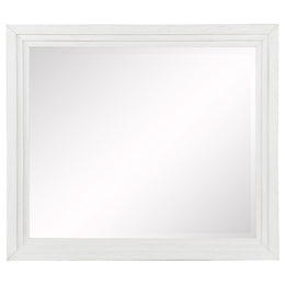 Marielle Dresser Mirror Distressed White