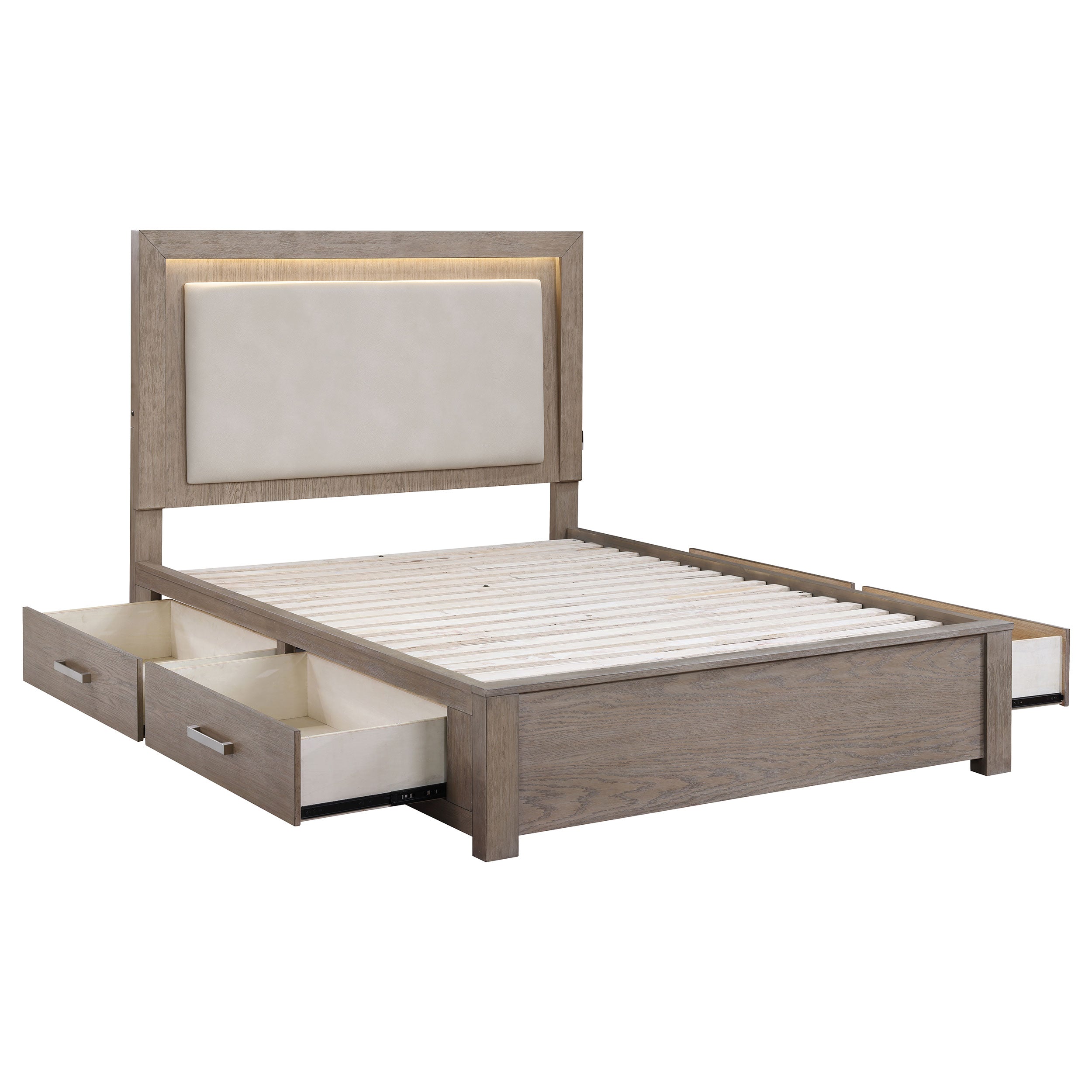 Kenora California King Bedroom Set Barley Brown