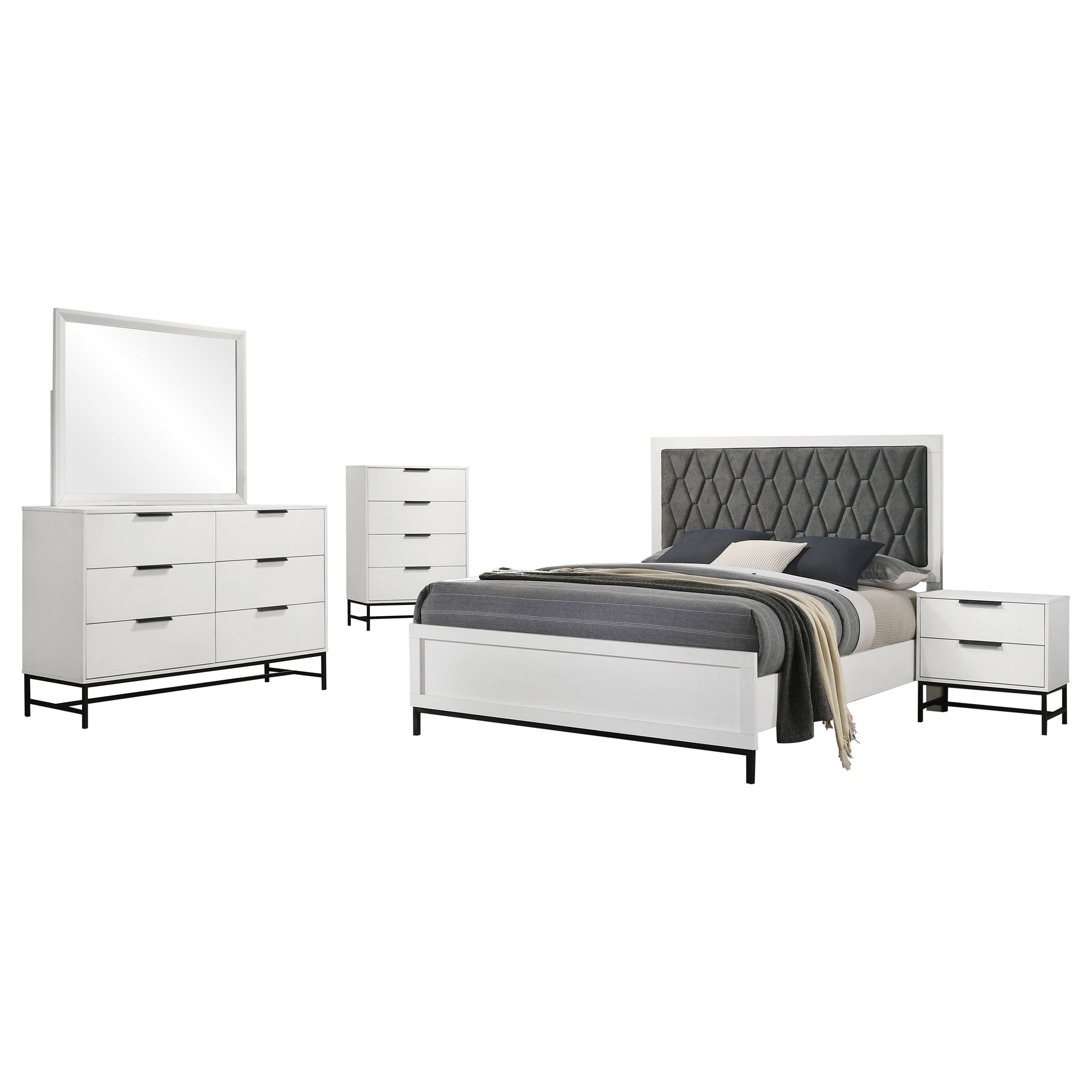 Sonora Bedroom Set White