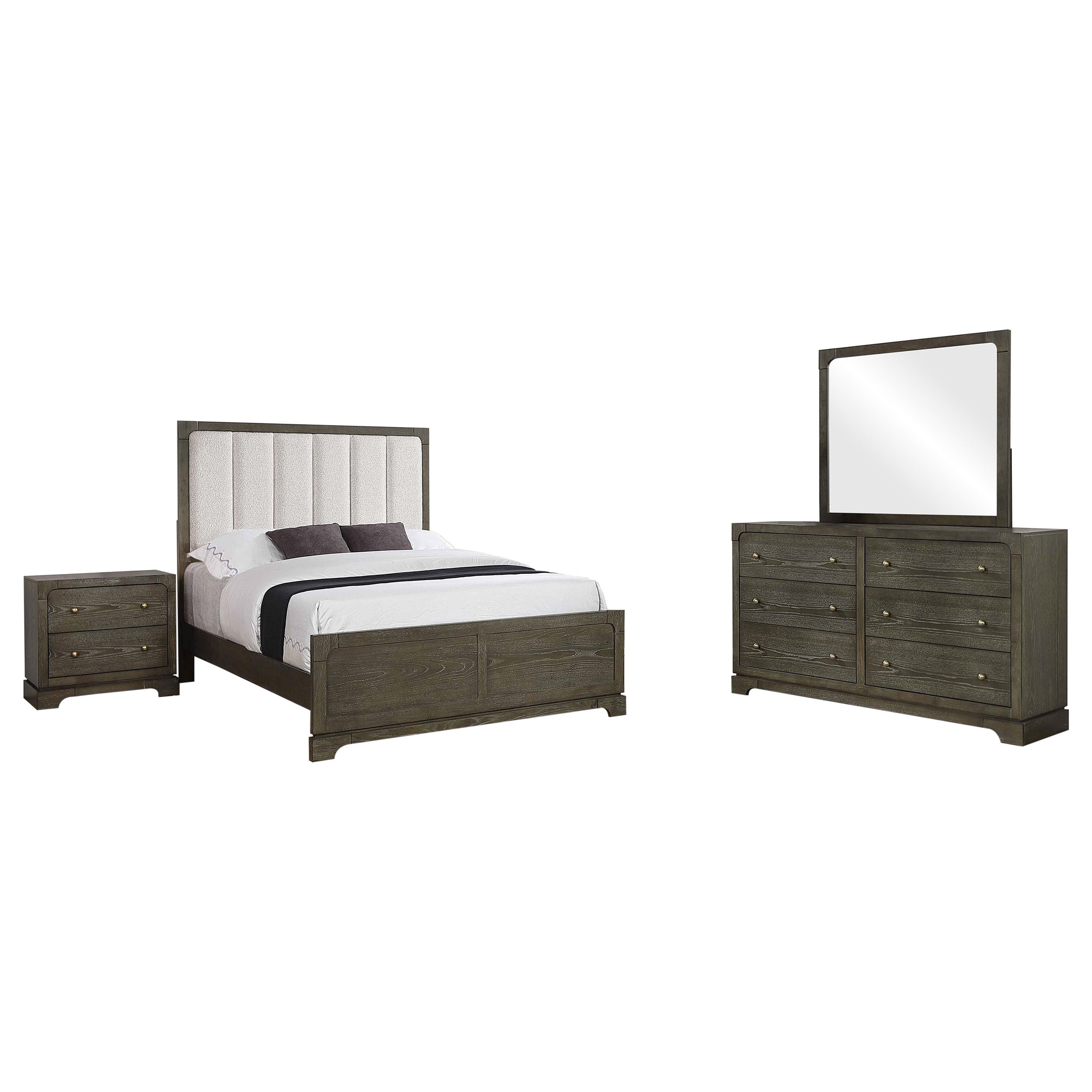 Gran Park California King Bedroom Set Dark Cocoa