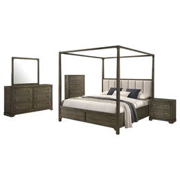 Gran Park California King Bedroom Set Dark Cocoa