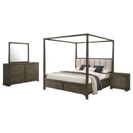 Gran Park California King Bedroom Set Dark Cocoa