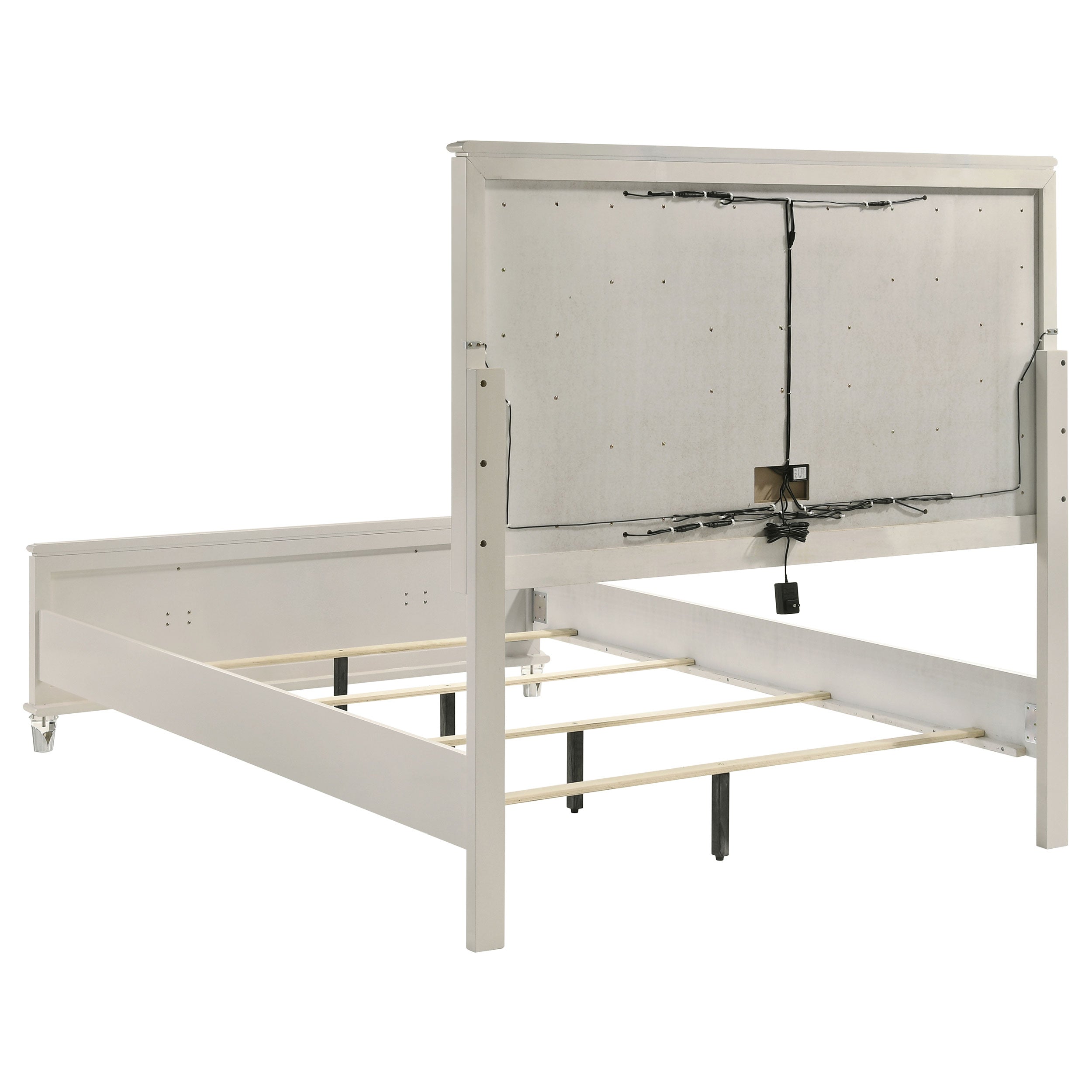 Olivia California King Bedroom Set Pearl White