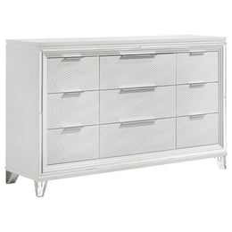 Marmore California King Bedroom Set White