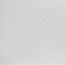 Marmore 64-inch California King Bed LED Headboard White