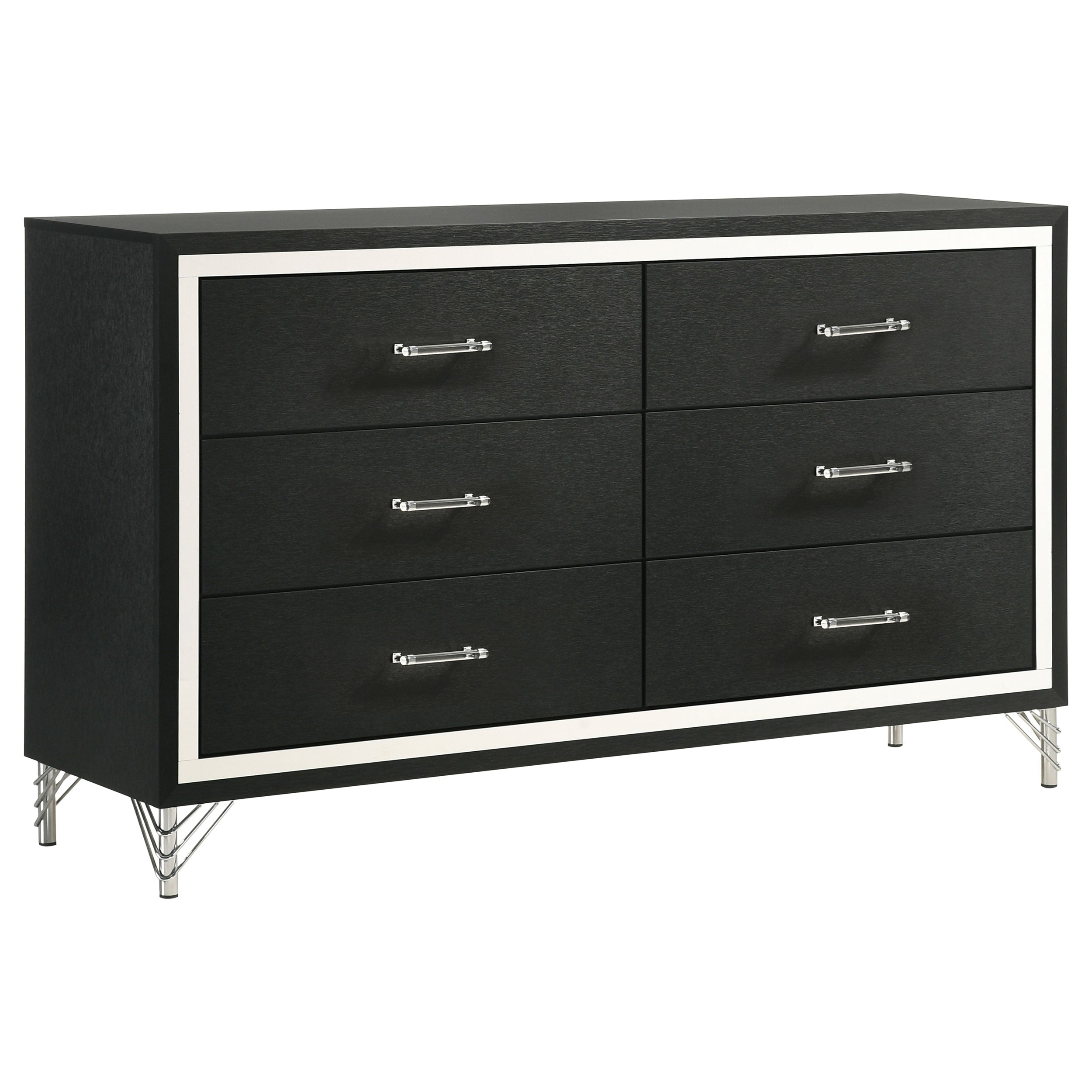 Lucia Bedroom Set Beige and White