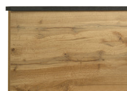 Kauffman Wood California King Panel Bed Dark Cocoa