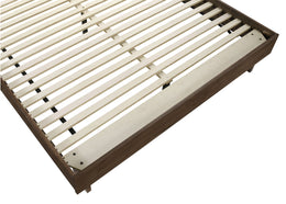 Glenwood 48-inch Platform Panel Bed Warm Brown