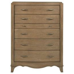 Revello 6-drawer Bedroom Chest of Drawers Washed Mango