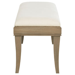 Revello Upholstered Bedroom Bed End Bench Washed Mango