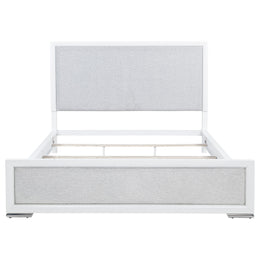 Gracemont 57-inch Panel Bed Grey and White