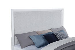 Gracemont 57-inch Panel Bed Grey and White