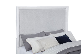 Gracemont 57-inch Panel Bed Grey and White