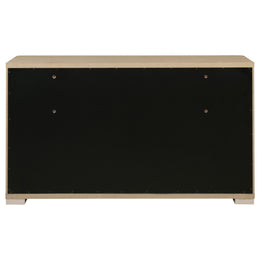 Ladera 6-drawer Bedroom Dresser and Mirror Light Elm