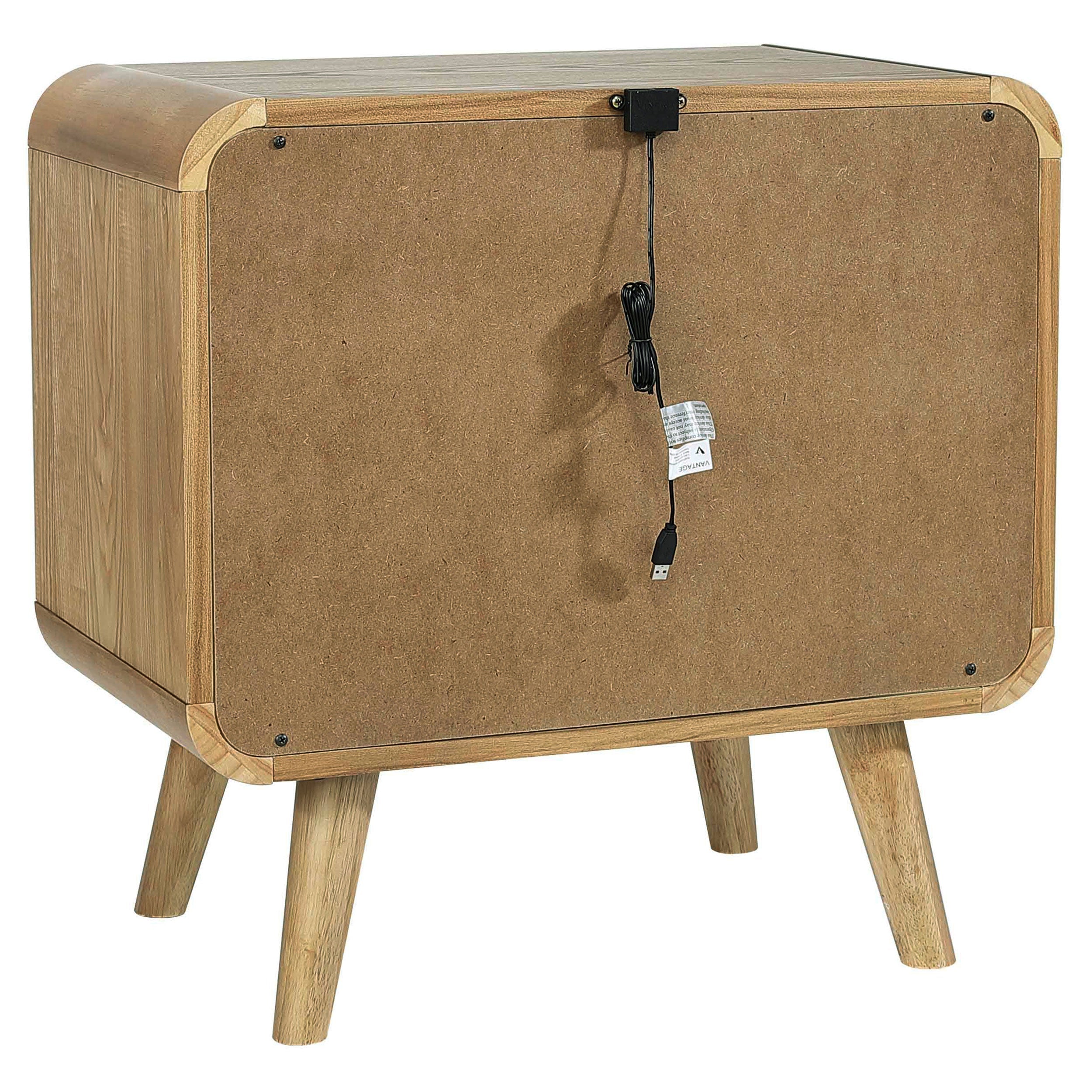 Robyn California King Bedroom Set Dark Walnut