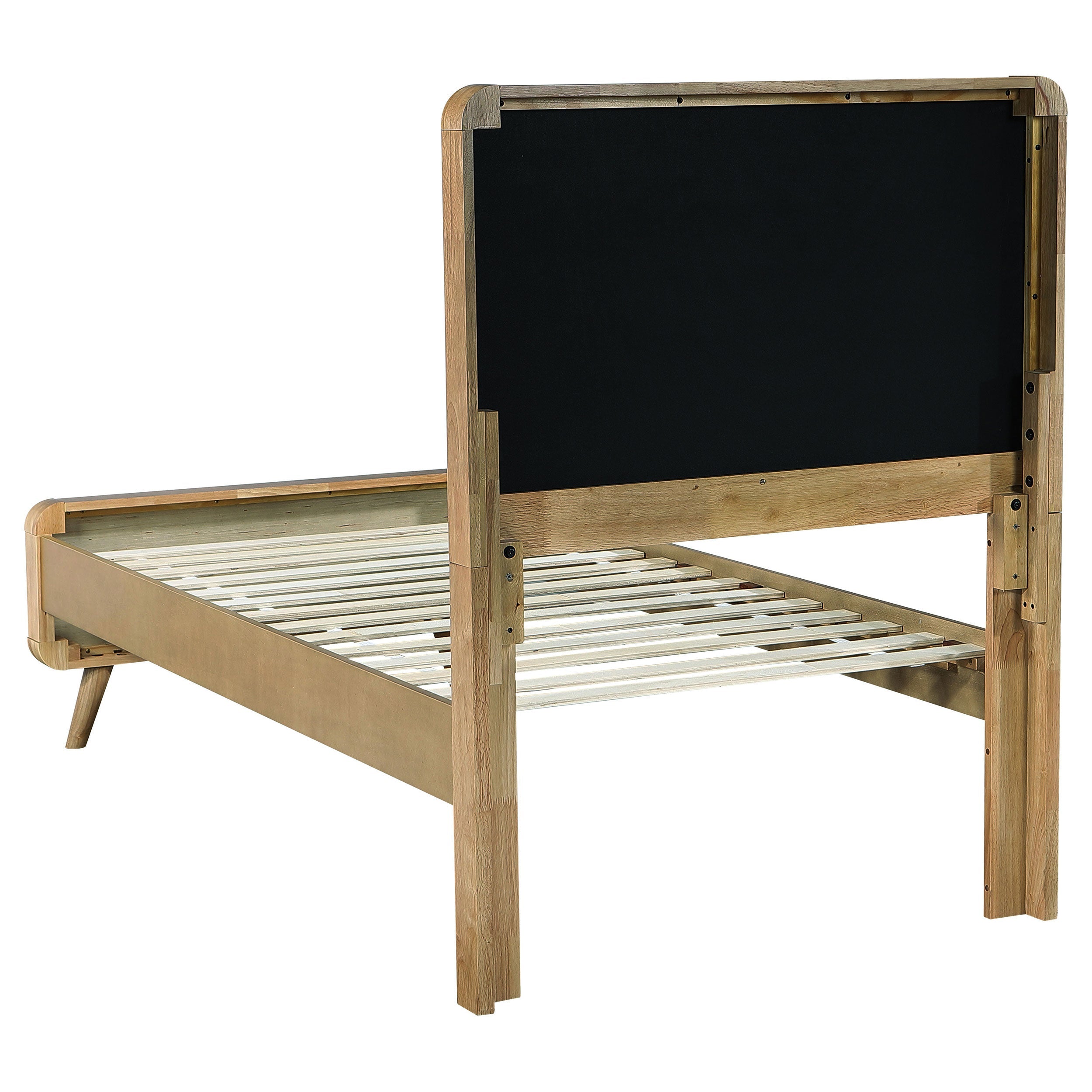 Robyn Wood California King Platform Bed Dark Walnut