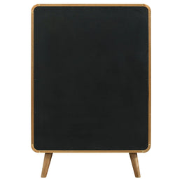 Robyn 5-drawer Bedroom Chest of Drawers Dark Walnut