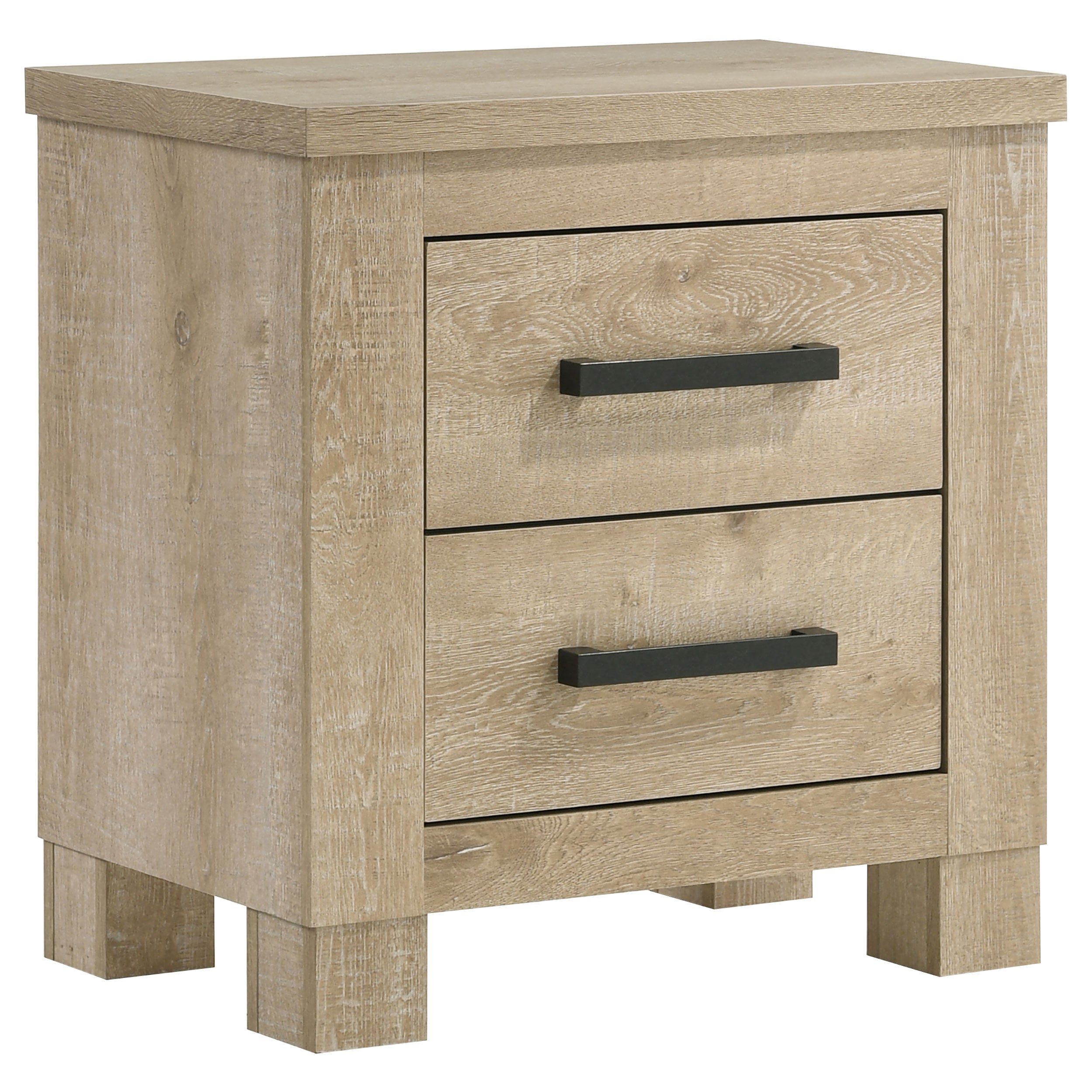 Oakglen California King Bedroom Set Weathered Oak