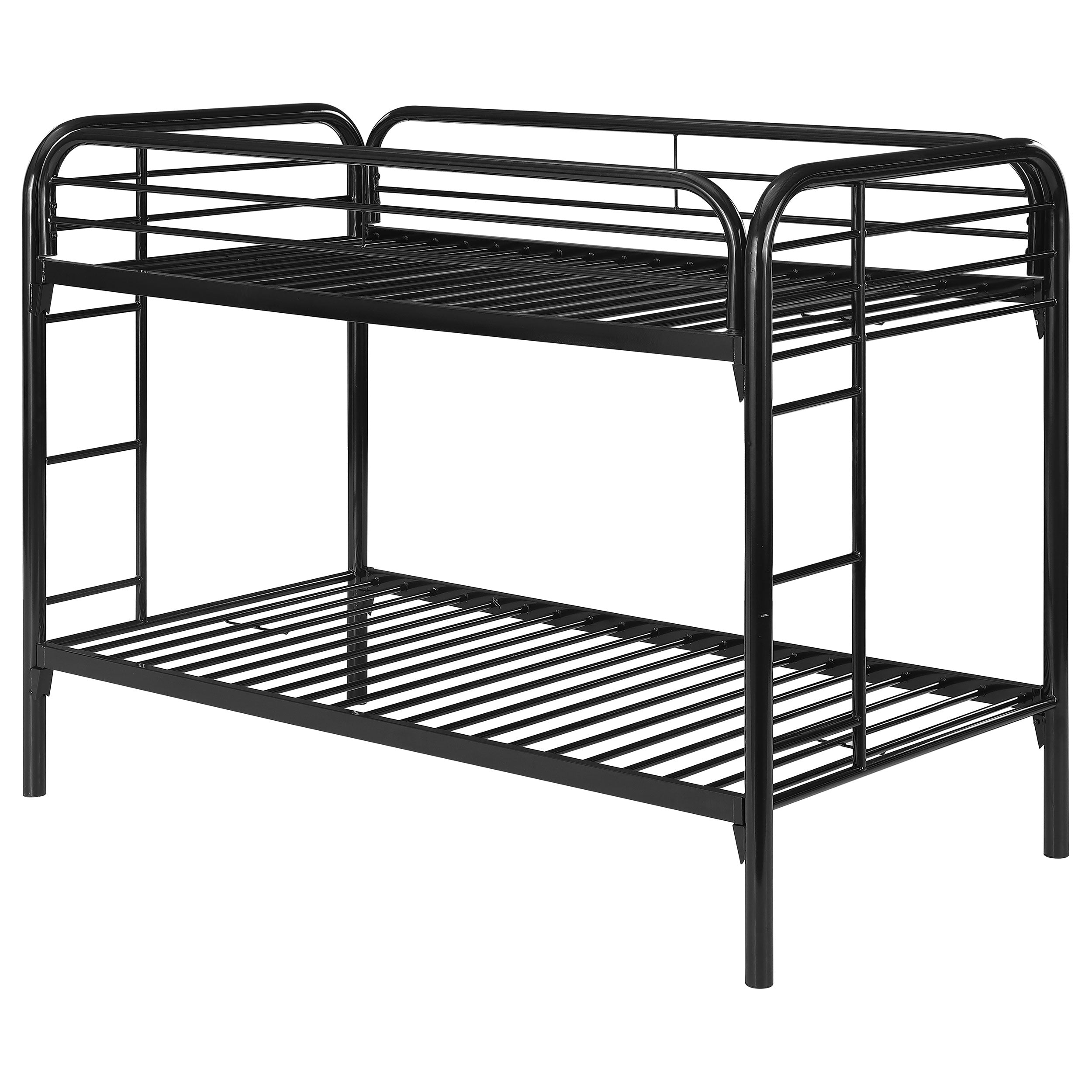 Morgan Metal Over Bunk Bed Black
