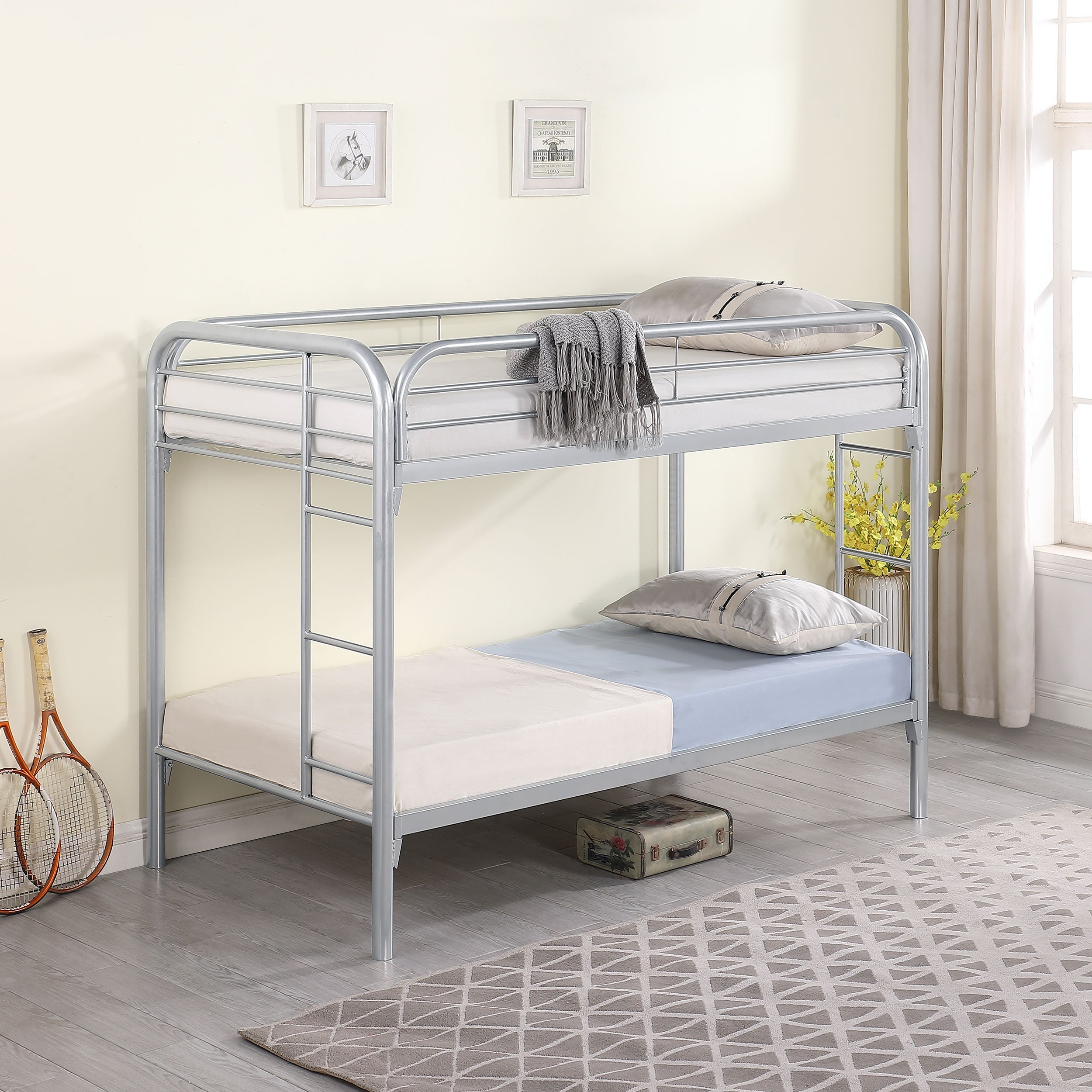 Morgan Metal Over Bunk Bed Black