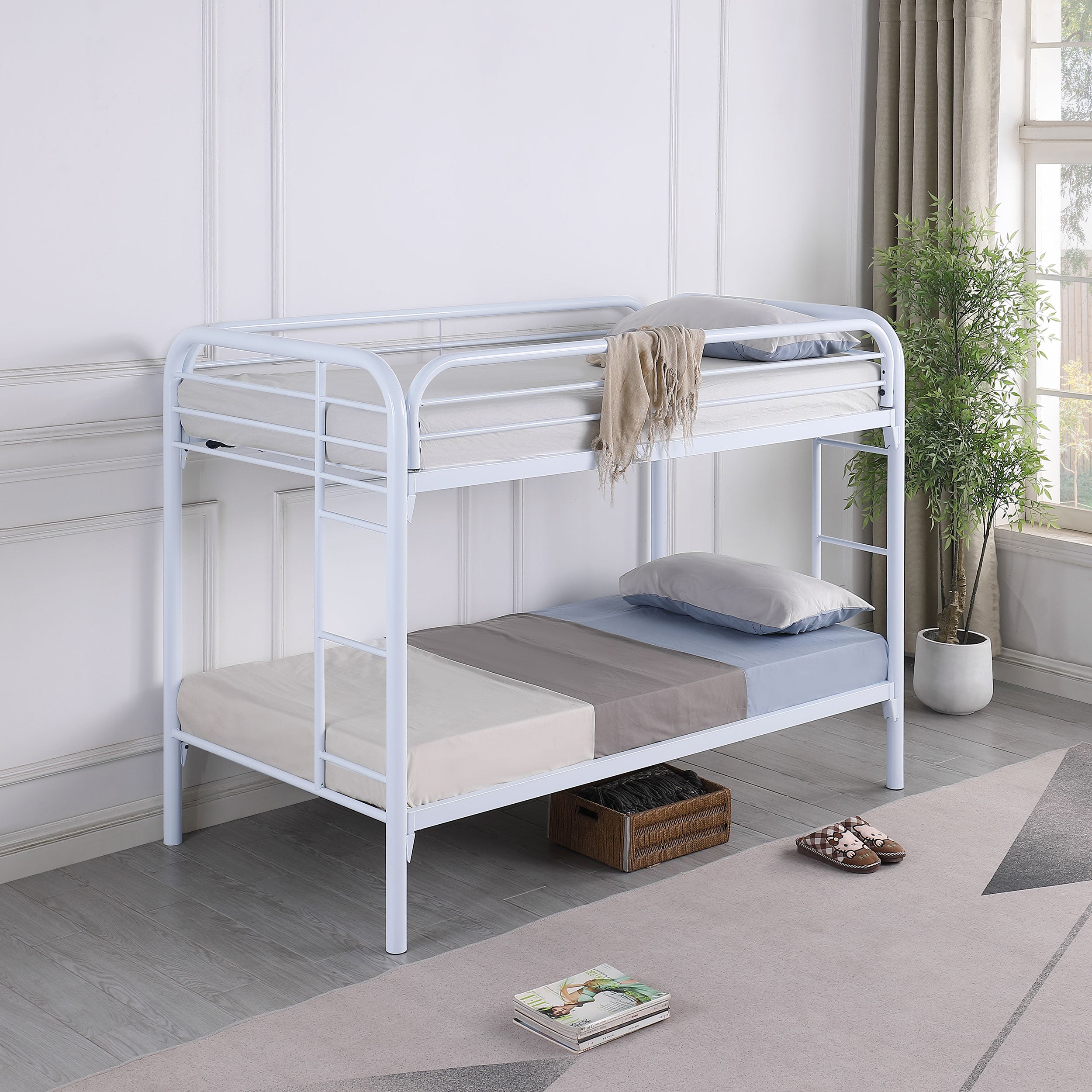 Morgan Metal Over Bunk Bed Black
