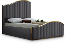 Zuma Gray 3 Room Package Mattress and 55” Smart Tv Included