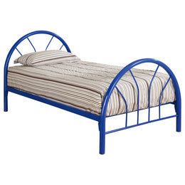 Marjorie Metal Open Frame Bed Black