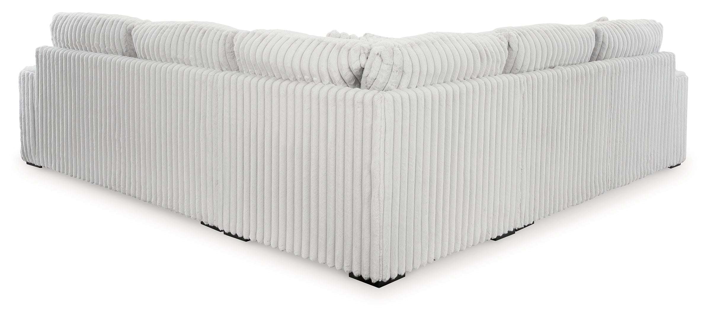 Stupendous 4-Piece Sectional with Ottoman