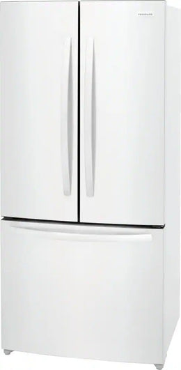 Frigidaire - 31 in. Wide 18 Cu. Ft. Counter Depth French Door Refrigerator with CrispSeal Crispers - White