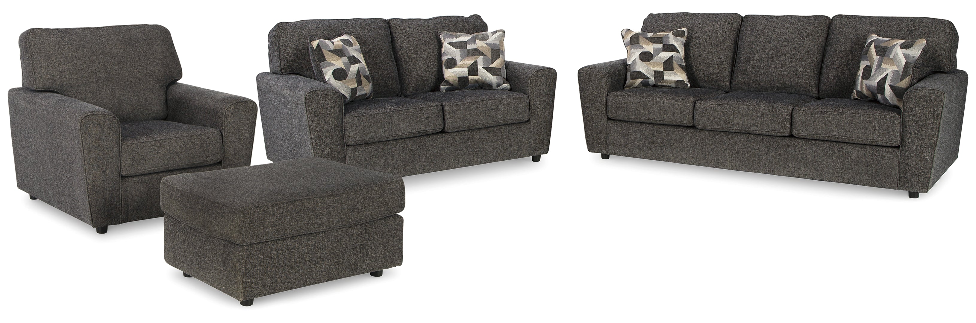 Cascilla Sofa, Loveseat, Chair and Ottoman