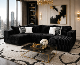 9700 Black - Sectional