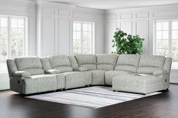 McClelland 5-Piece Reclining Sectional with Chaise