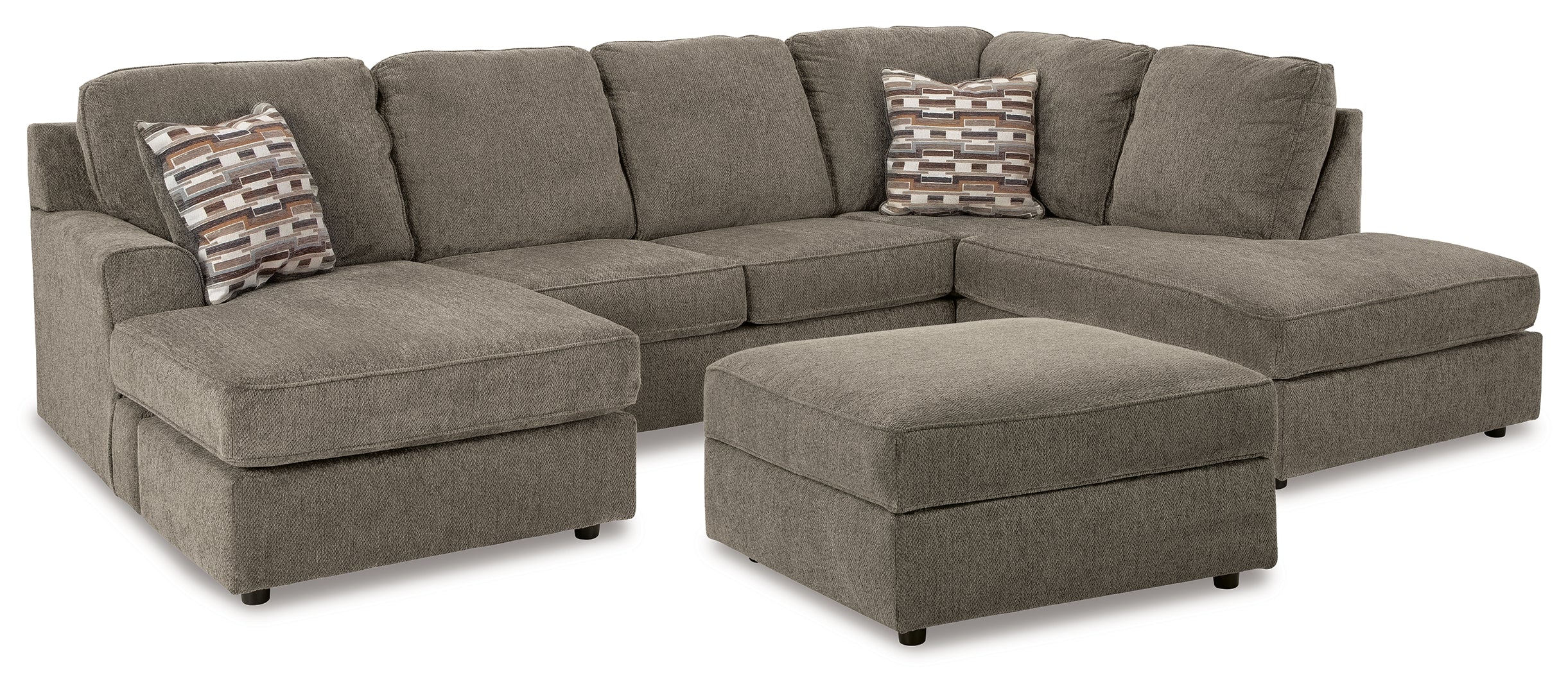 O'Phannon 2-Piece Sectional with Chaise / Ottoman