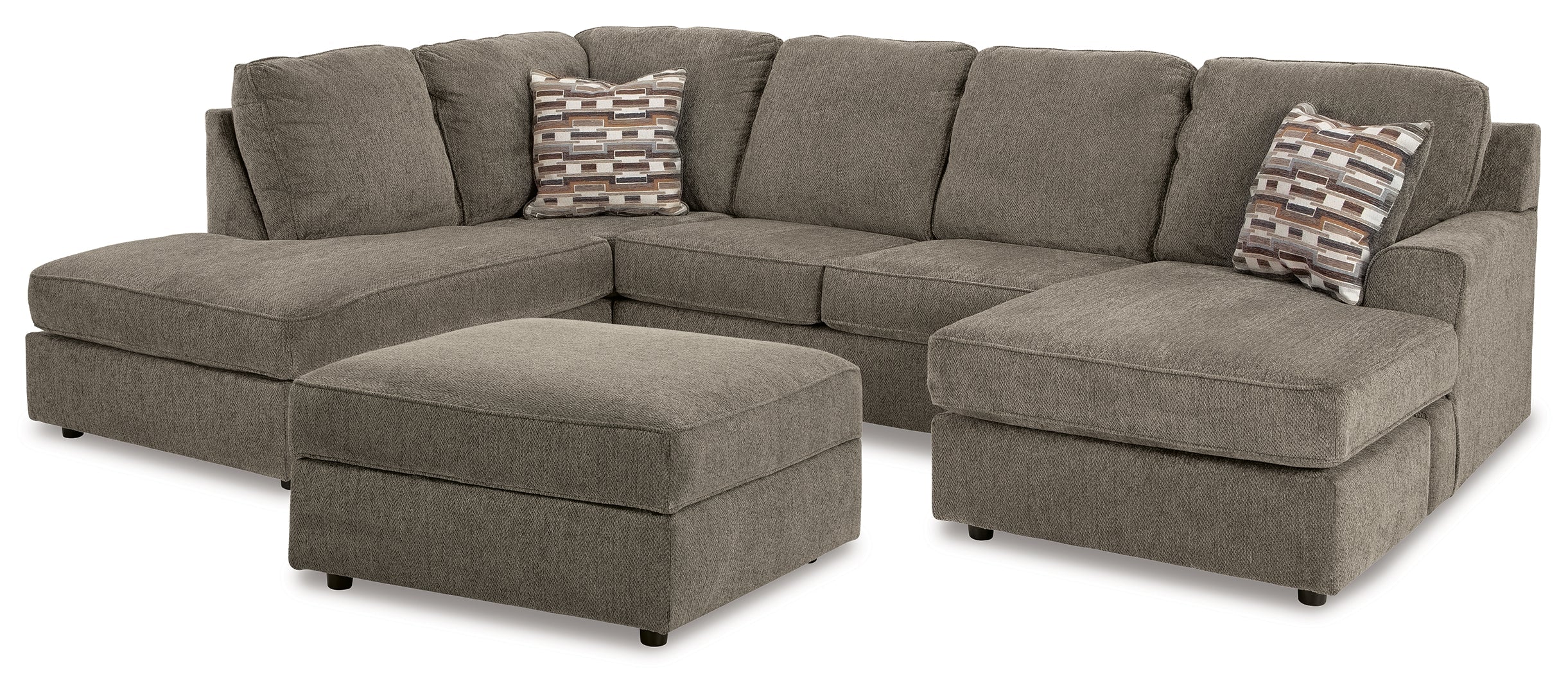 O'Phannon 2-Piece Sectional with Chaise / Ottoman