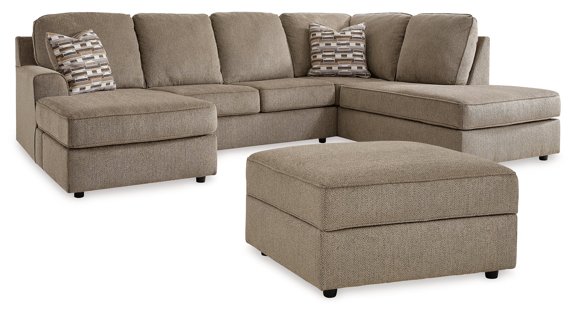 O'Phannon 2-Piece Sectional with Chaise / Ottoman