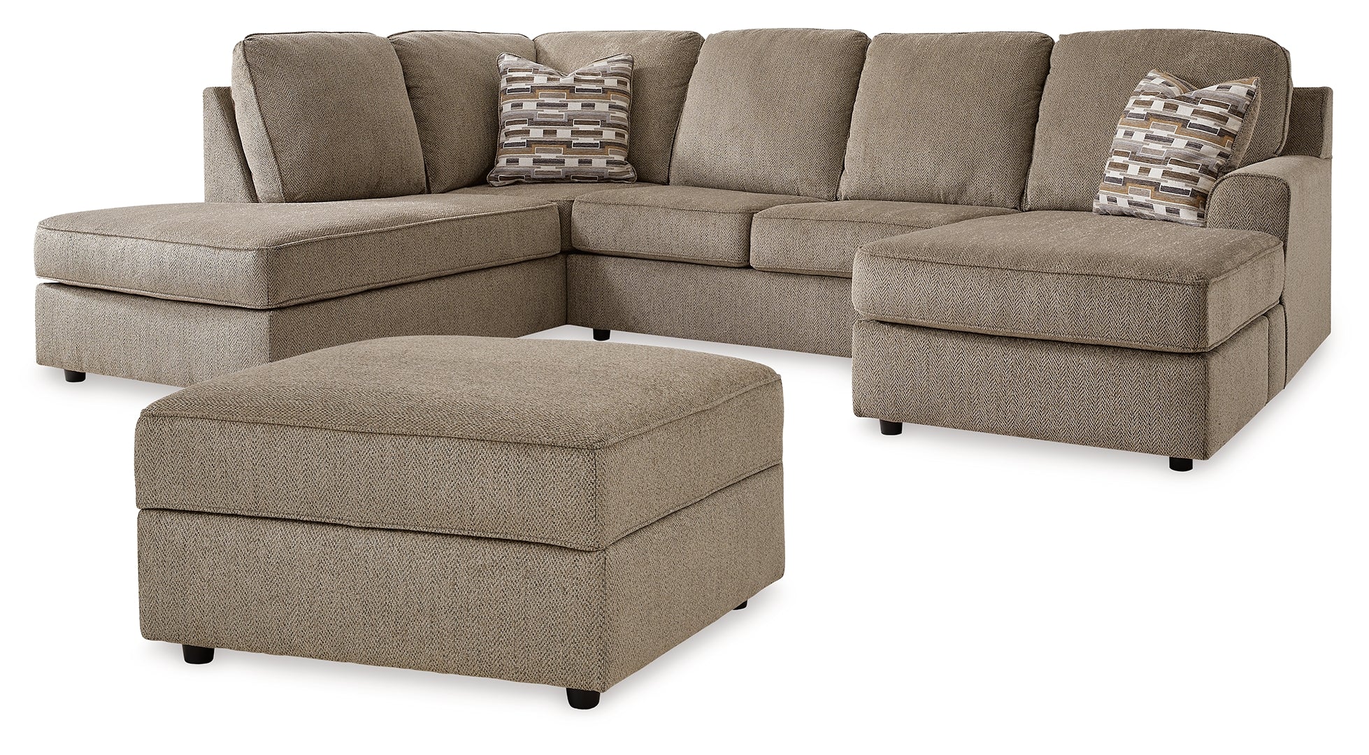 O'Phannon 2-Piece Sectional with Chaise / Ottoman