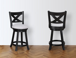 Cecil Swivel Bar Stool Dove K/D