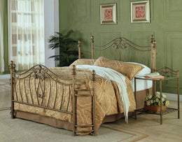 Sydney Headboard and Footboard Brushed Gold