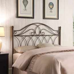 Zola Metal or Open Frame Headboard Brown