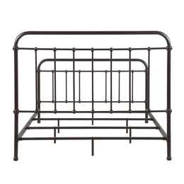 Livingston Metal California King Open Frame Bed Dark Bronze